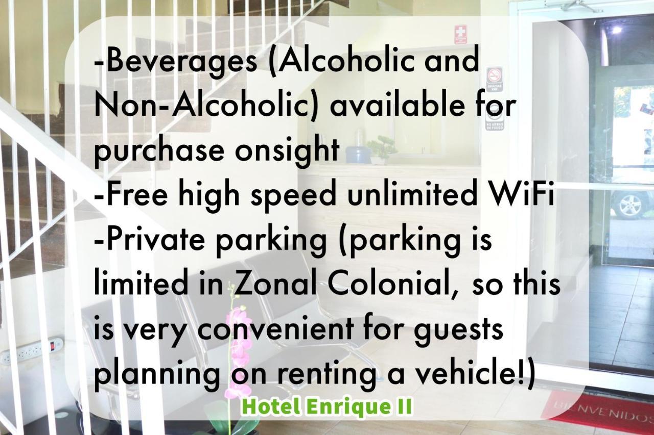 Hotel Enrique II Zona Colonial Vista Al Malecon サントドミンゴ エクステリア 写真